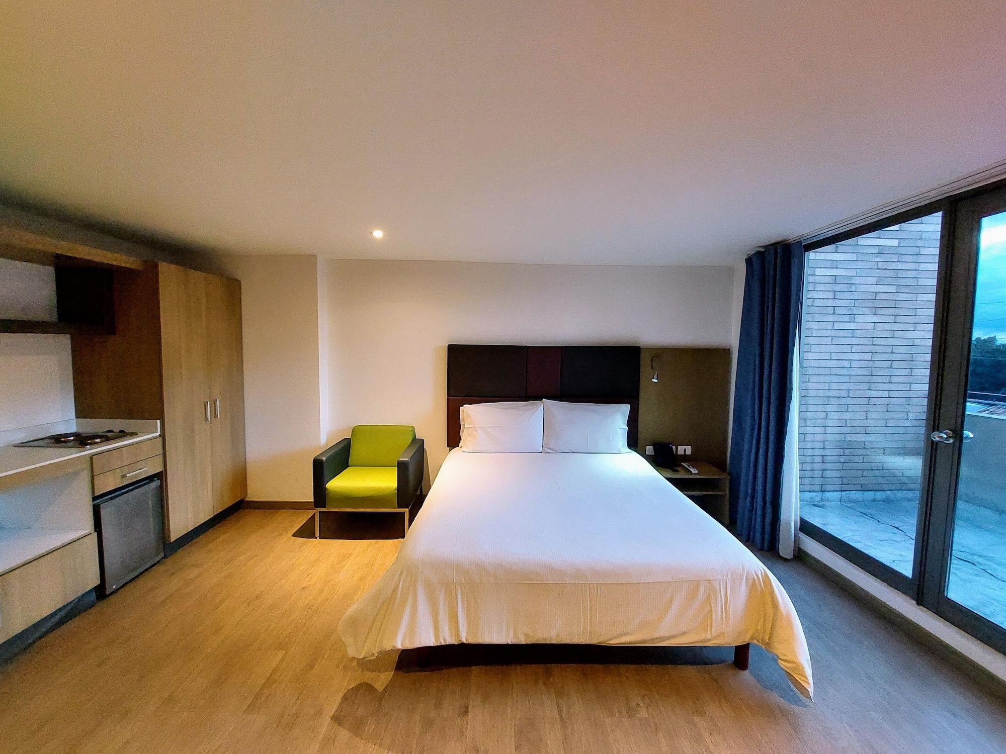 Hotel Viaggio Teleport City Suites Bogotá Eksteriør bilde