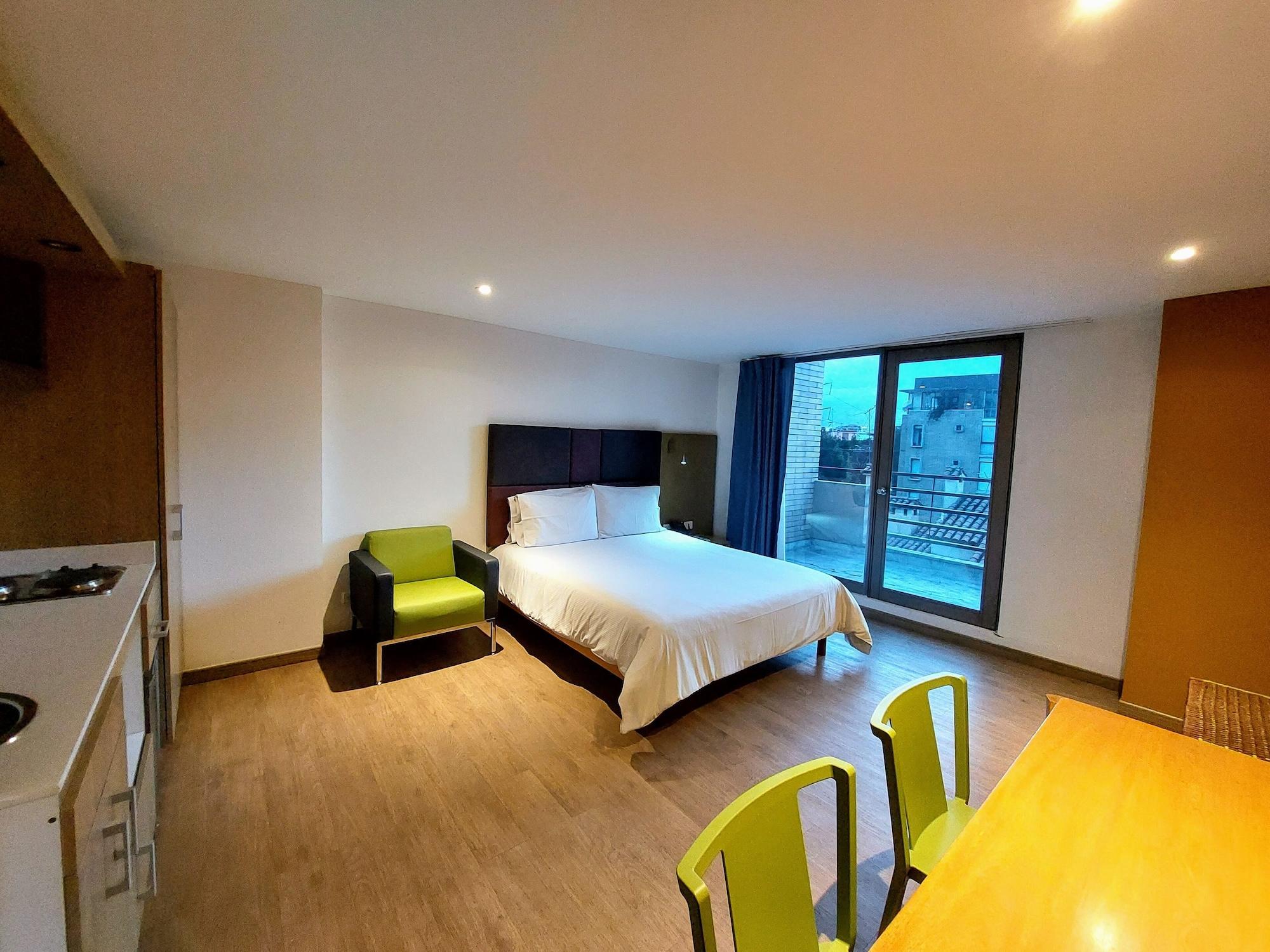 Hotel Viaggio Teleport City Suites Bogotá Eksteriør bilde